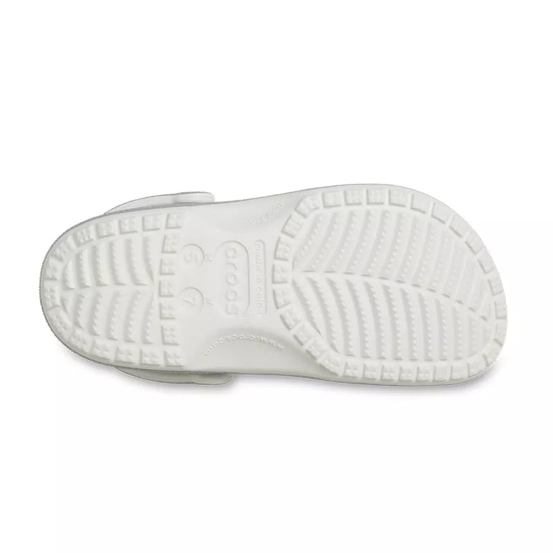 Sandales Classic Iridescent Glitter - Blanc