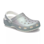 Sandales Classic Iridescent Glitter - Blanc