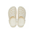 Sandales Crocs Classic Plateform Glitter - Blanc