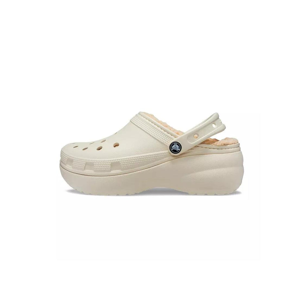 Sandales Classic Platform Lined Clog - Ecru