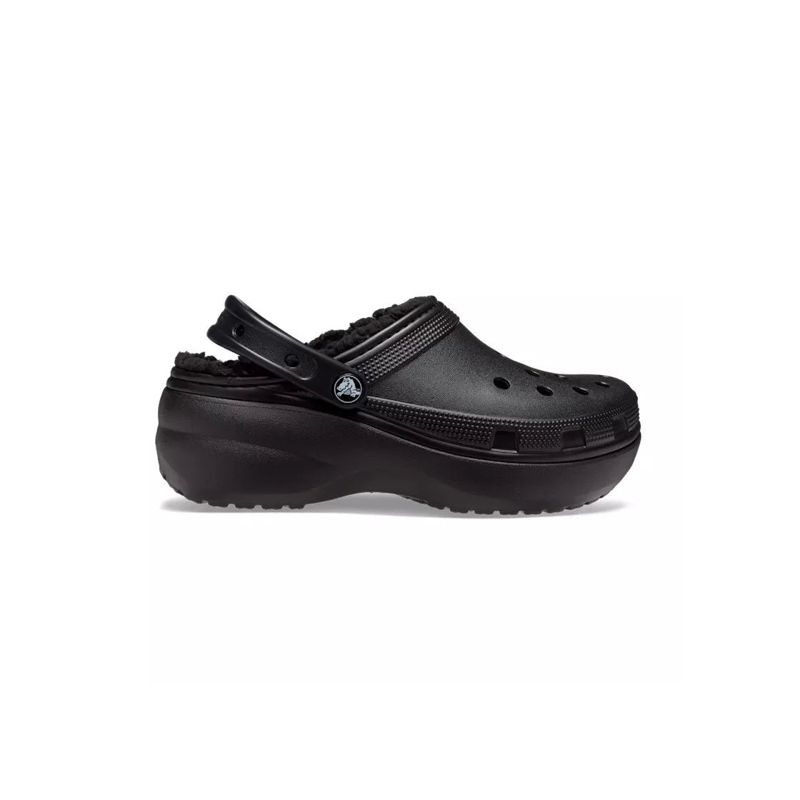 Sandales Classic Platform Lined Clog - Noir