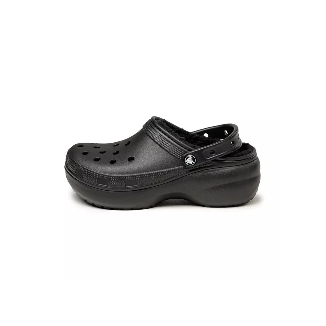 Sandales Classic Platform Lined Clog - Noir