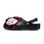 Sandales Classic Rosette Clog - Noir