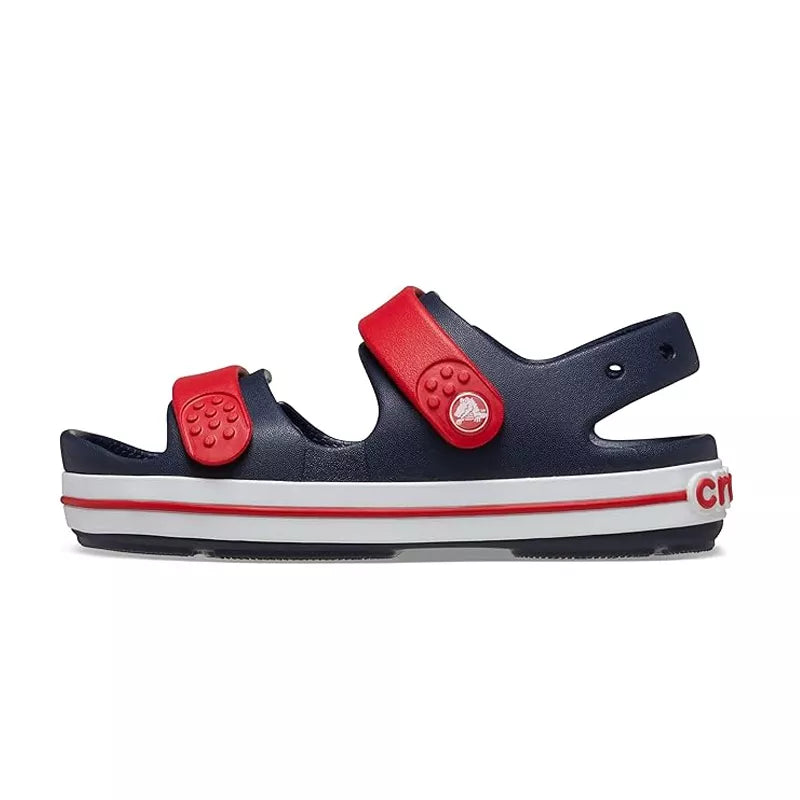 Sandales Crocs Crocband Cruiser Junior - Marine/Rouge