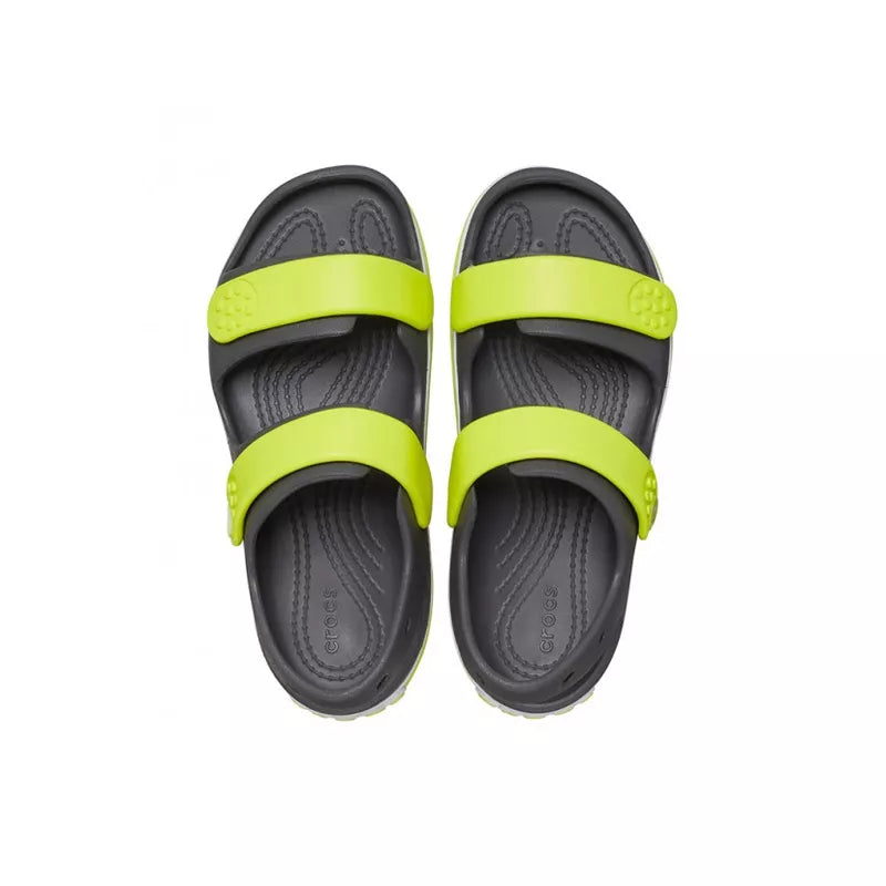 Crocband Cruiser Sandalias Junior - Gris/Amarillo