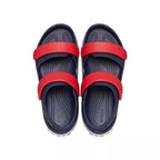 Sandales Crocs Crocband Cruiser Junior - Marine/Rouge