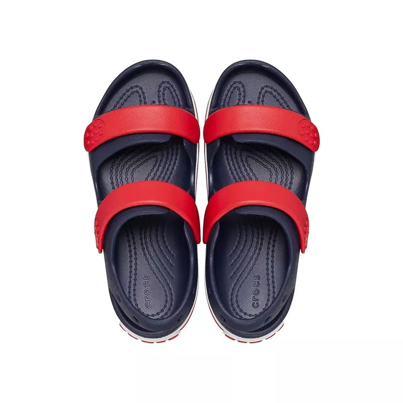 Sandales Crocs Crocband Cruiser Junior - Marine/Rouge