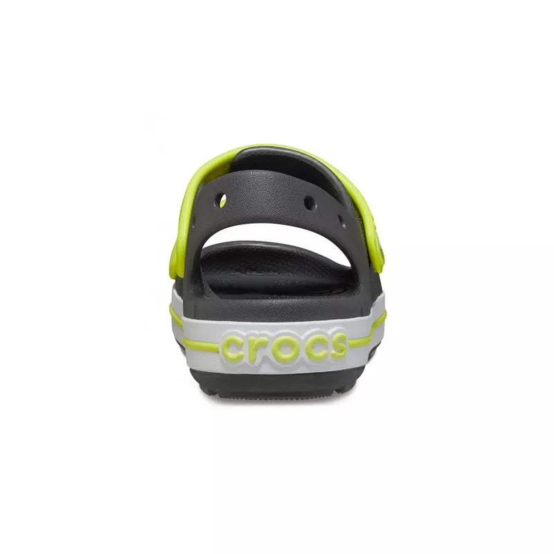 Crocband Cruiser Sandalias Junior - Gris/Amarillo