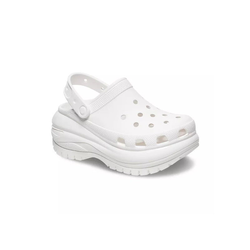 Mega Crush Clog Sandals - White