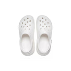 Mega Crush Clog Sandals - White