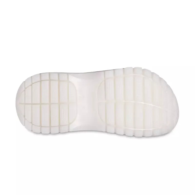 Sandales Mega Crush Metallic Clog - Blanc, Argent
