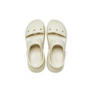 Crocs - Mega Crush Sandals - Ecru
