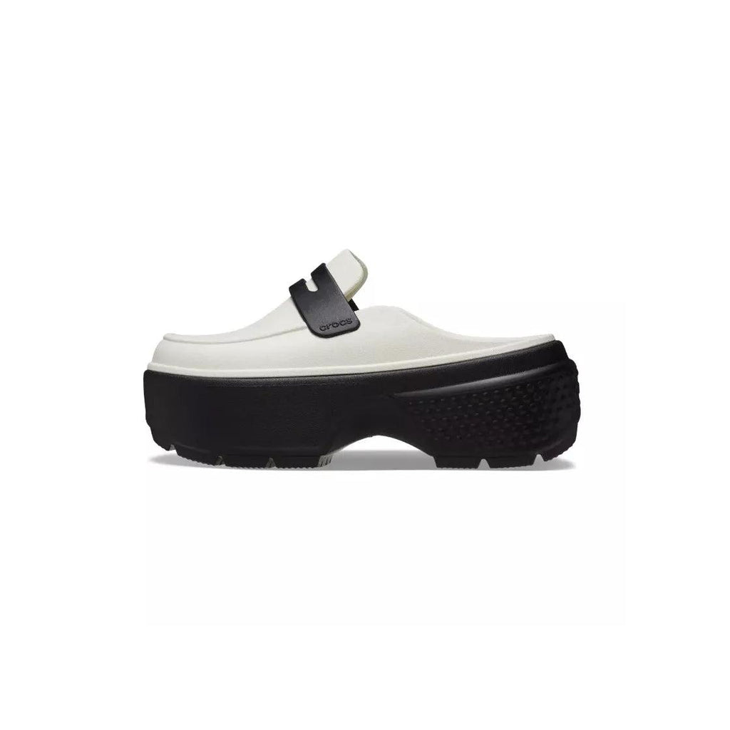 Sandalias tipo mocasín Stomp - Blanco/Negro