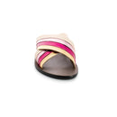 White Sun - Mules Rainbow - Gold Mui - Mujer