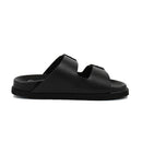 Scholl - Josephine Over Synthetic Leather Sandals - Black - Women