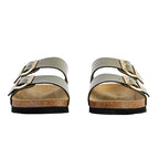 Josephine Patent Synthetic Sandals - Khaki - Women