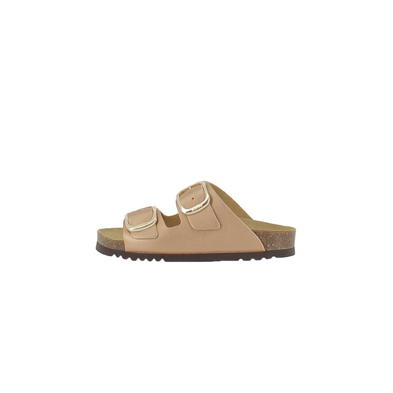 Noelle Leather Dublin Sandals - Brown - Women