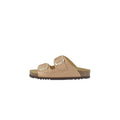 Noelle Leather Dublin Sandals - Brown - Women