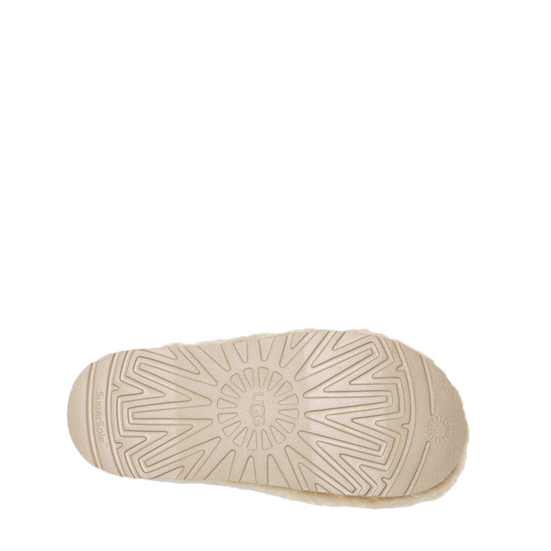 UGG Fuzz Sugar Slide Sandals - Beige - Women