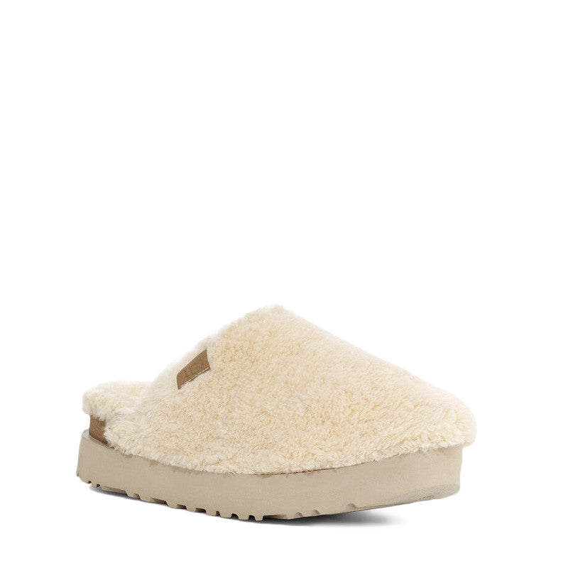 UGG Fuzz Sugar Slide Sandals - Beige - Women