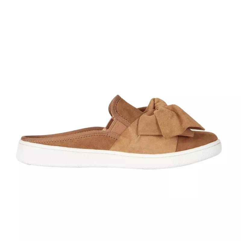Luci Bow Sandals - Chestnut