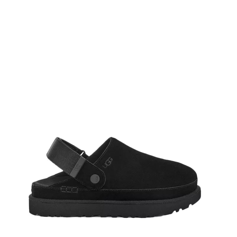 W Goldenstar Clog Sandals - Black