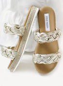 Steve Madden - Sandales À Brides Kirsi - Gold - Femme