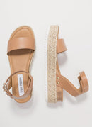 Steve Madden - Sandales À Plateformes Chaser - Natural Leather - Femme