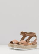 Steve Madden - Sandales À Plateformes Chaser - Natural Leather - Femme