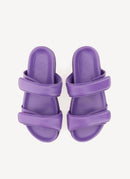 Gia Couture - Sandales À Scratch X Pernille Teisbaek - Purple - Femme