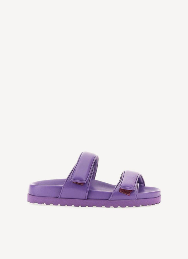 Gia Couture - Sandales À Scratch X Pernille Teisbaek - Purple - Femme