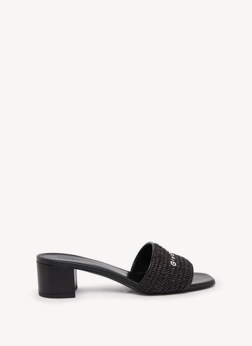 Givenchy - Sandales À Talon 4G - Black - Femme