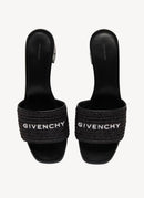 Givenchy - Sandales À Talon 4G - Black - Femme