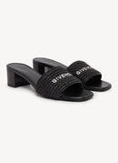 Givenchy - Sandales À Talon 4G - Black - Femme