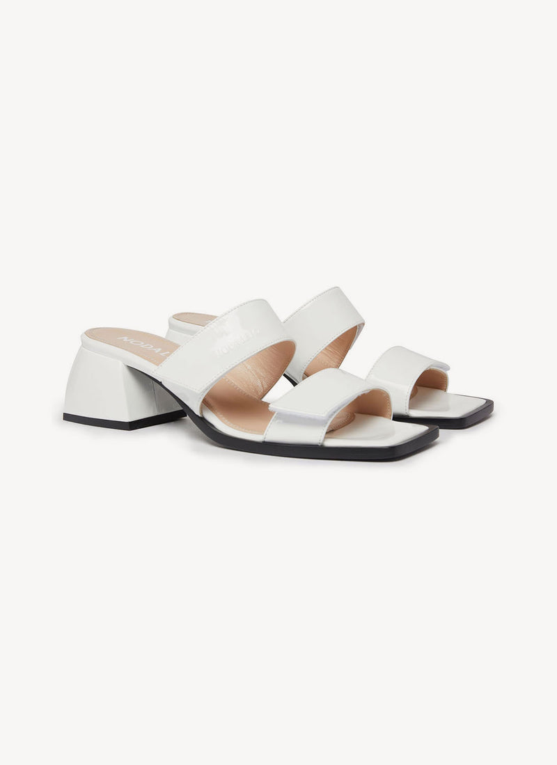 Nodaleto - Sandales À Talon Bulla Sl 45 - White - Femme