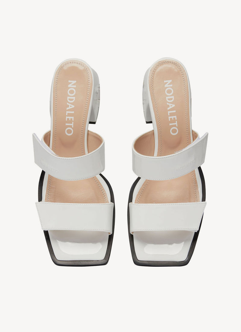 Nodaleto - Sandales À Talon Bulla Sl 45 - White - Femme