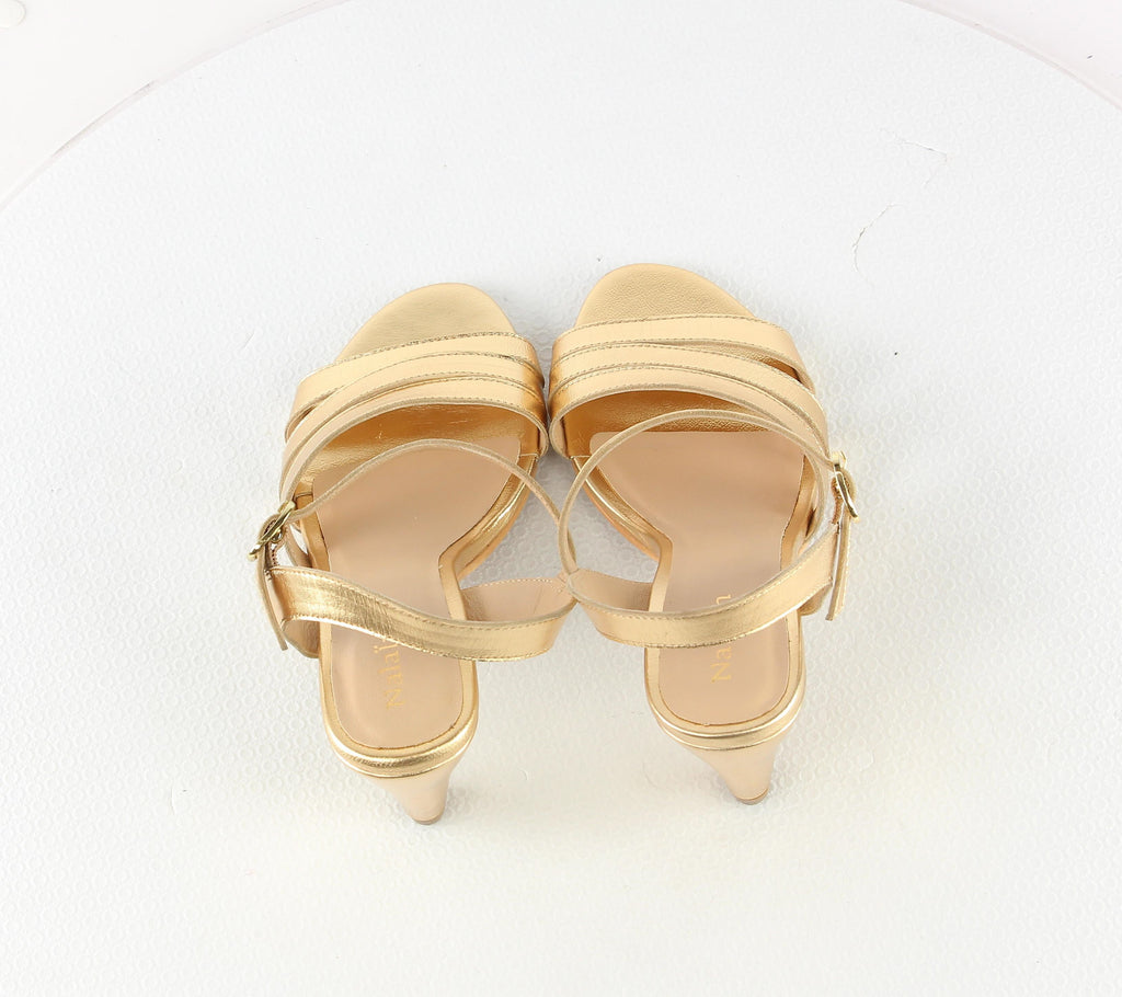 Jelena Heeled Sandals - Gold