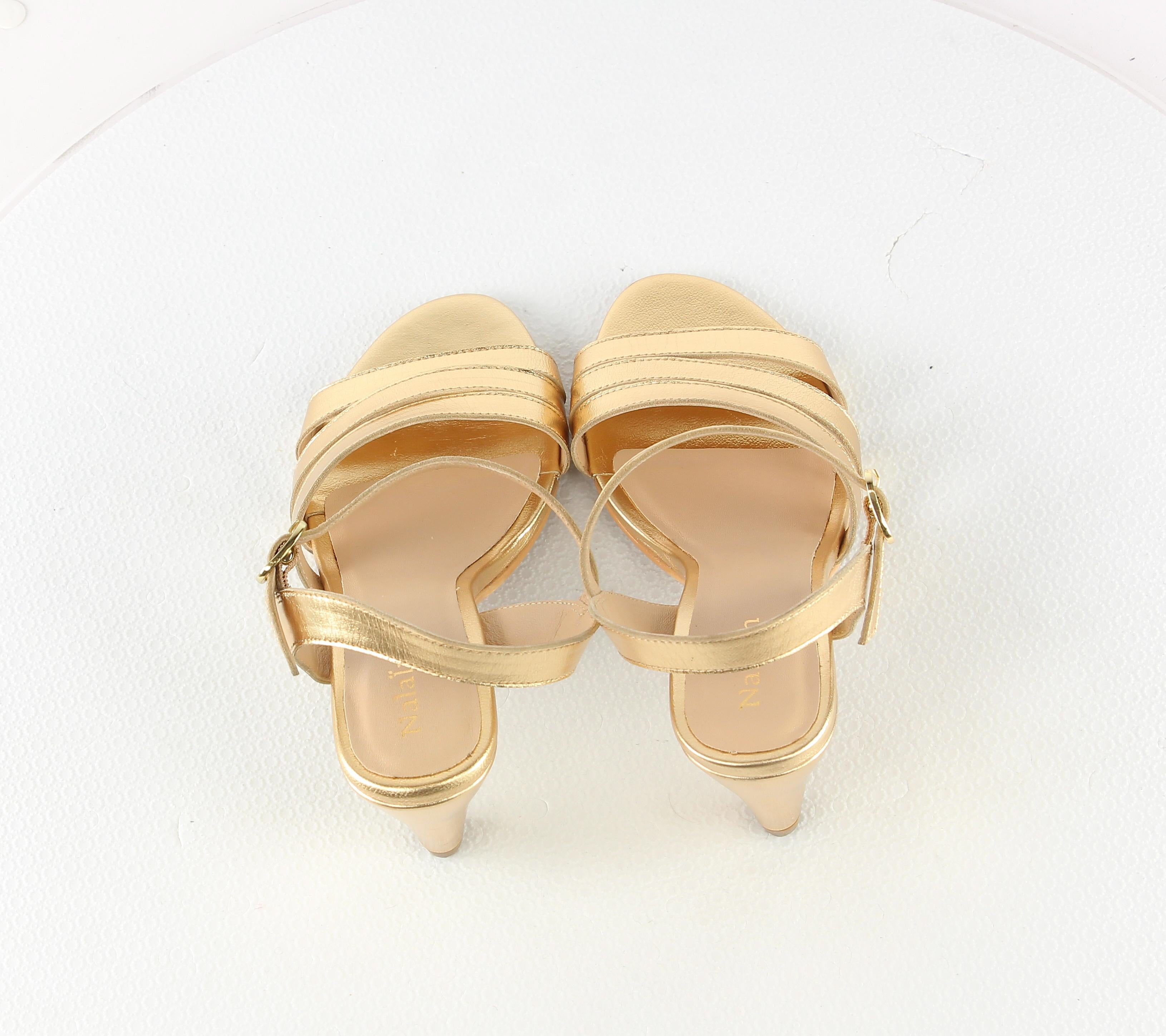 Jelena Heeled Sandals - Gold