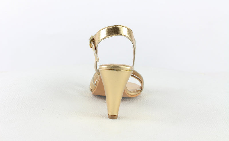 Nalaïm - Sandalias Tacón Jelena - Dorado