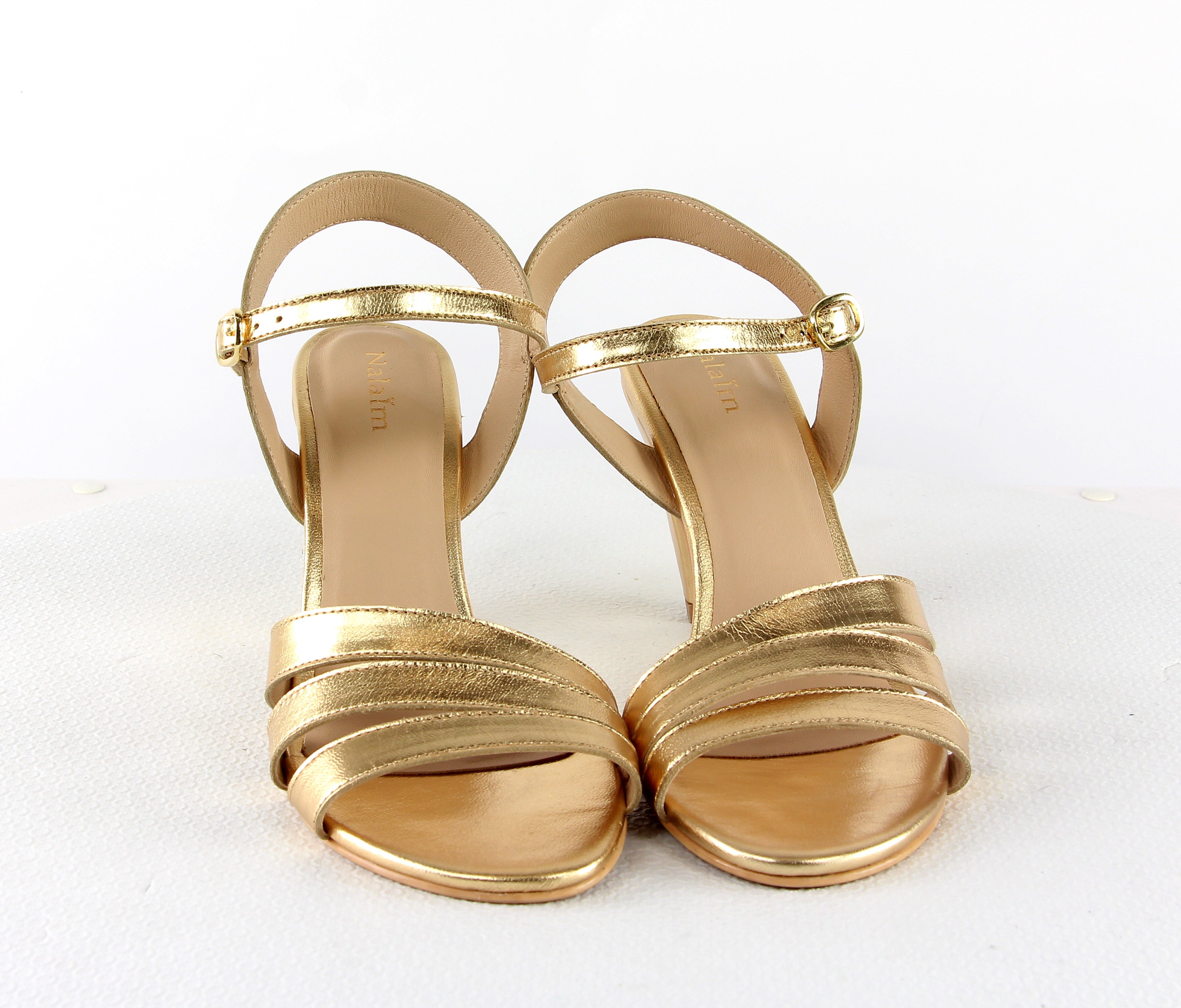 Jelena Heeled Sandals - Gold