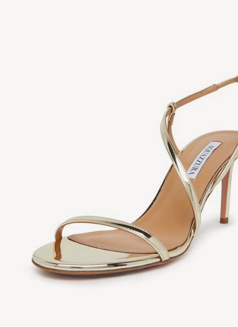 Aquazzura - Sandales À Talon Sleek - Gold - Femme