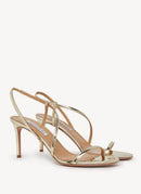 Aquazzura - Sandales À Talon Sleek - Gold - Femme