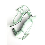 Sandalias de Tacón Chenoa - Menta - Mujer