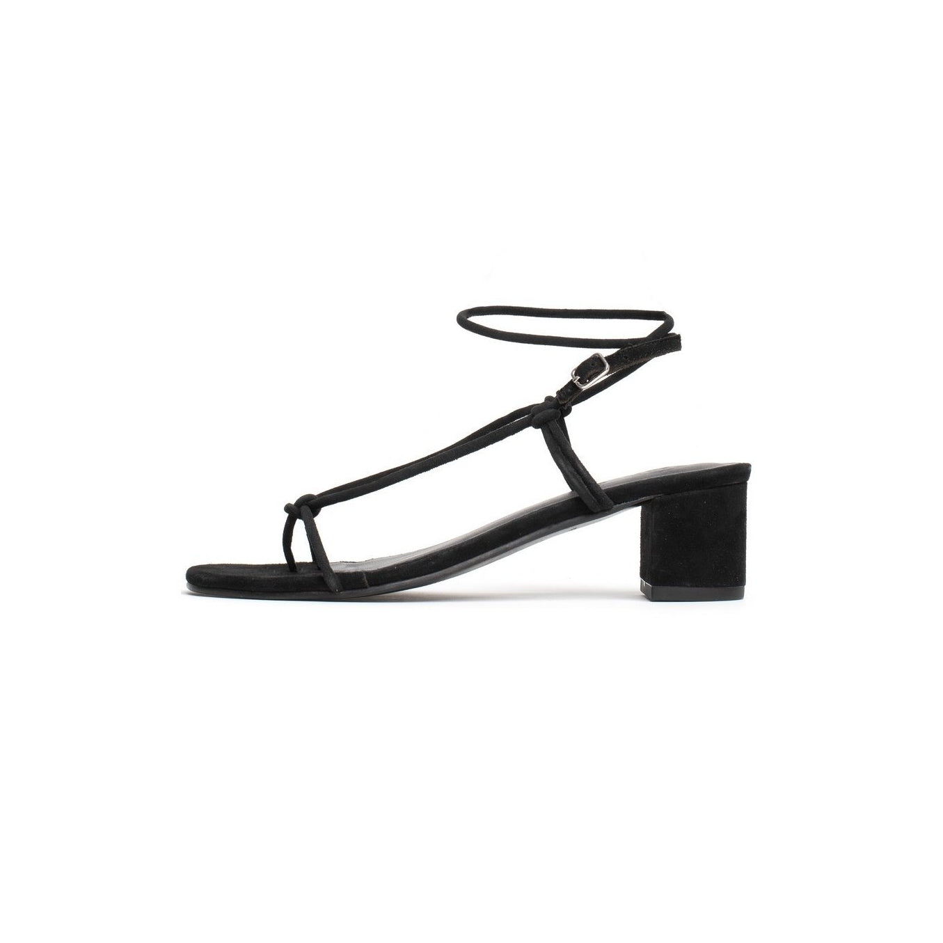 White Sun - Cheyanne Heeled Sandals - Black - Women