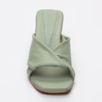 Coahoma Heeled Sandals - Light Green