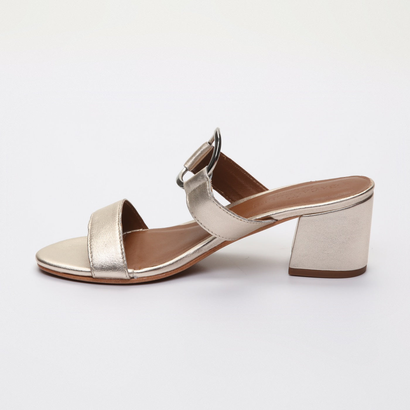 Les Bagatelles - Jolan Heeled Sandals - Platinium
