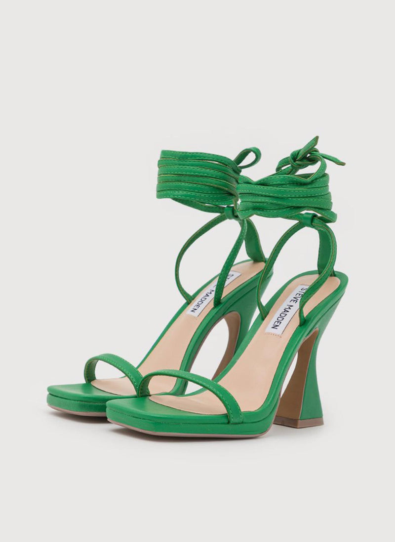 Steve Madden - Sandales À Talons Lafayette - Green - Femme