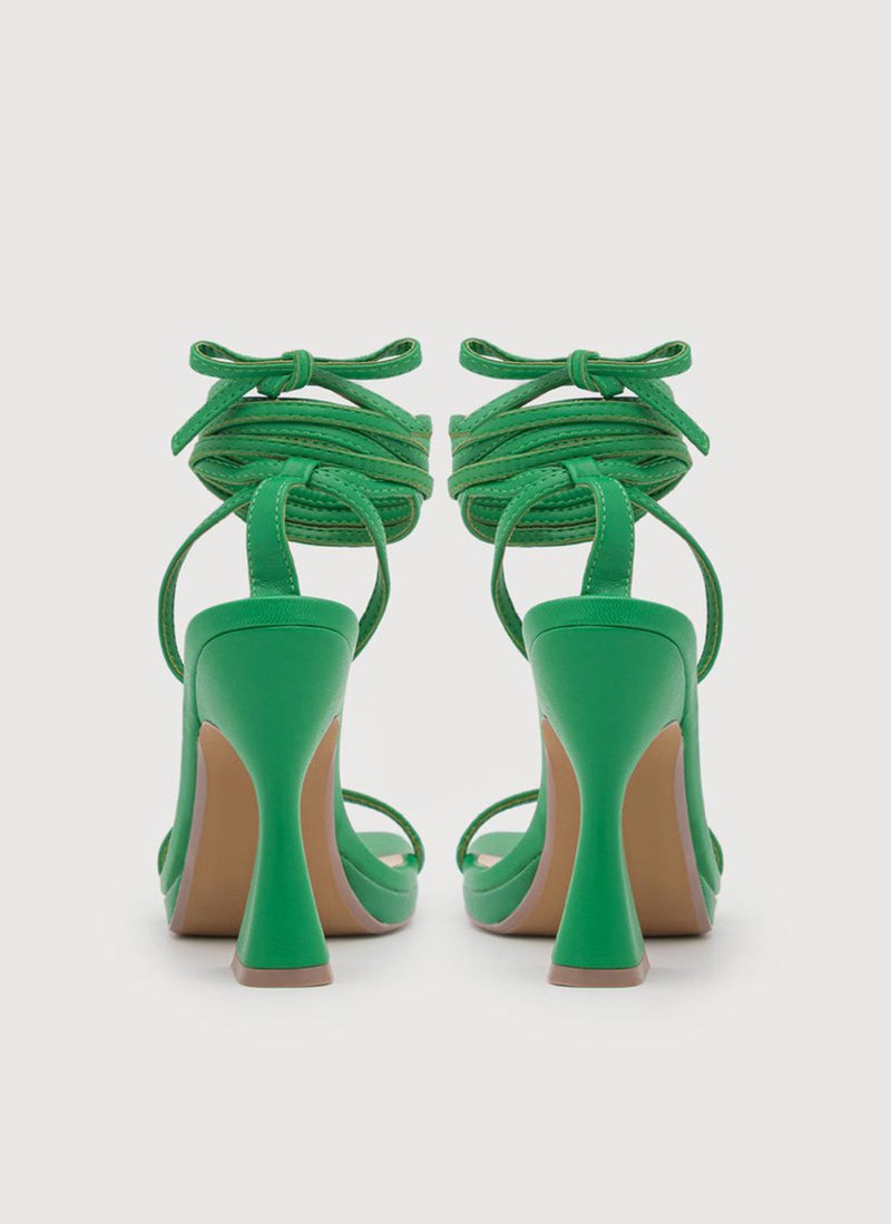 Steve Madden - Sandales À Talons Lafayette - Green - Femme