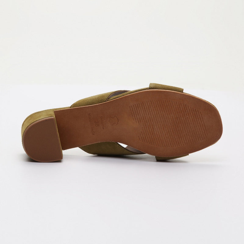 Les Bagatelles - Sandalias Tacón Nahia - Oliva