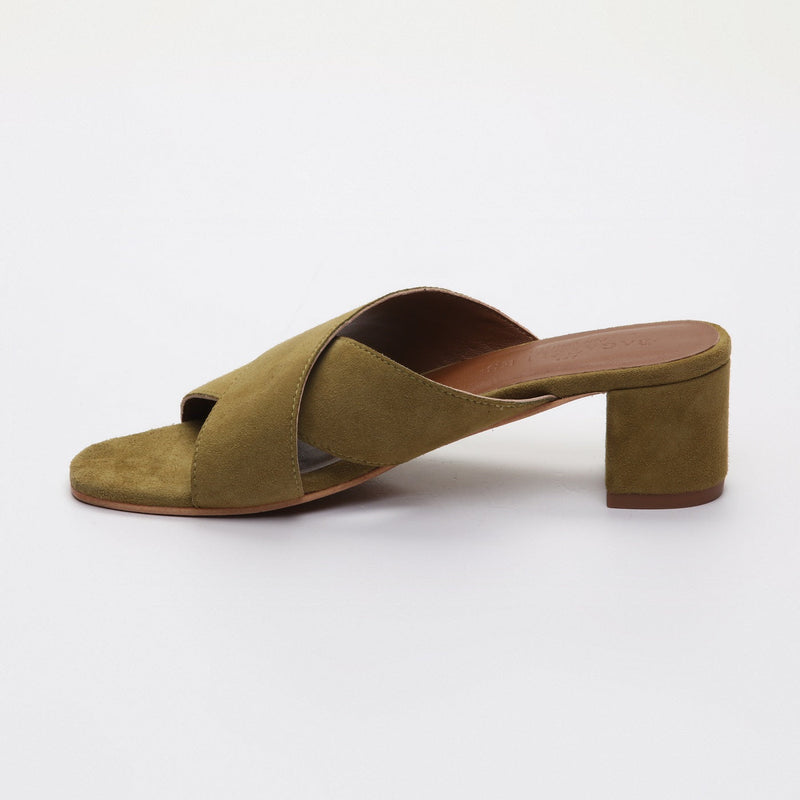 Les Bagatelles - Sandalias Tacón Nahia - Oliva